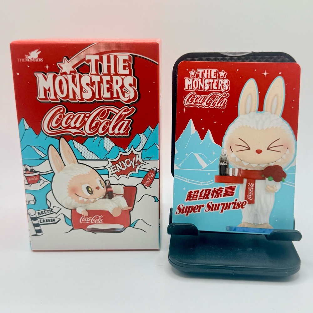 DISCONTINUED Pop Mart™ THE MONSTERS Labubu COCA-COLA Series- SUPER SURPRISE